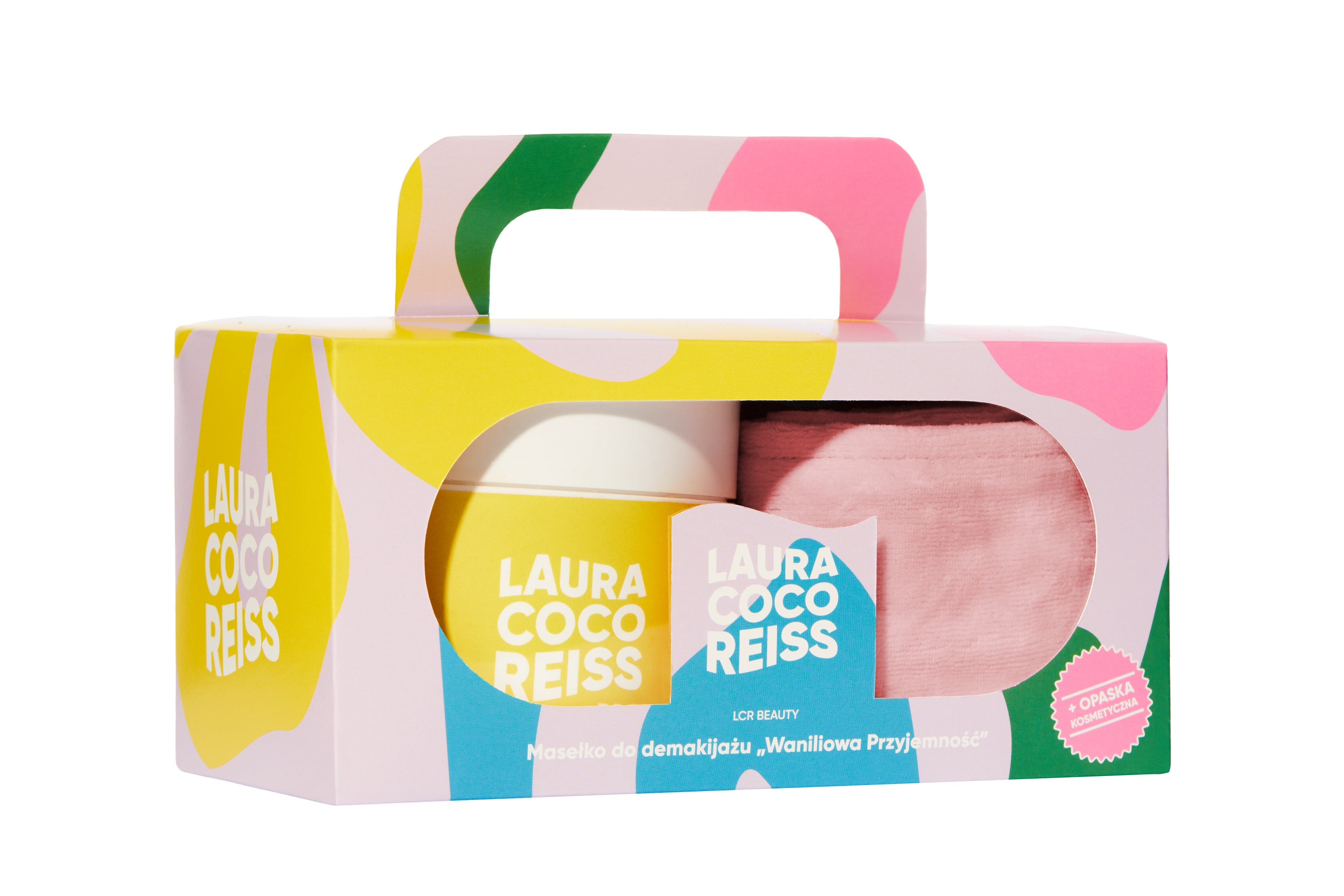 Zestaw "Waniliowa Przyjemność: Masełko do demakijażu" + opaska kosmetyczna